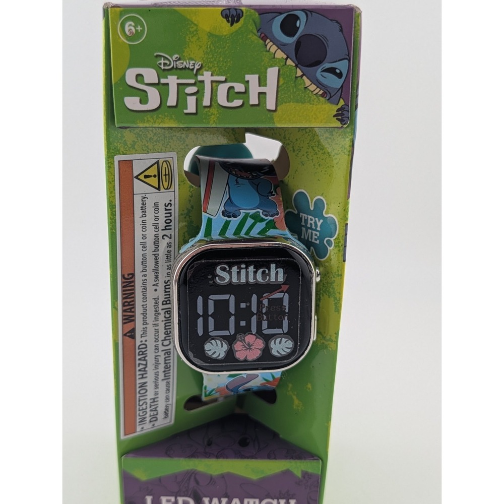 Disney Lilo and Stitch LED Kids Watch New in Box